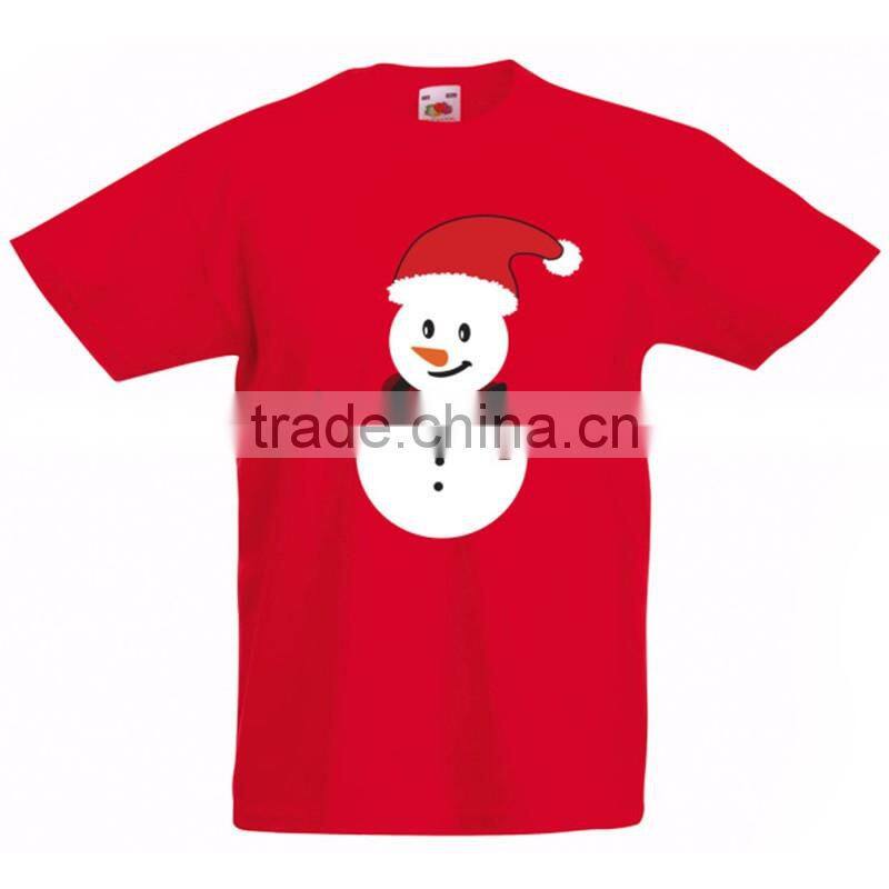 Wholesale 5xl 100 cotton christmas t-shirts