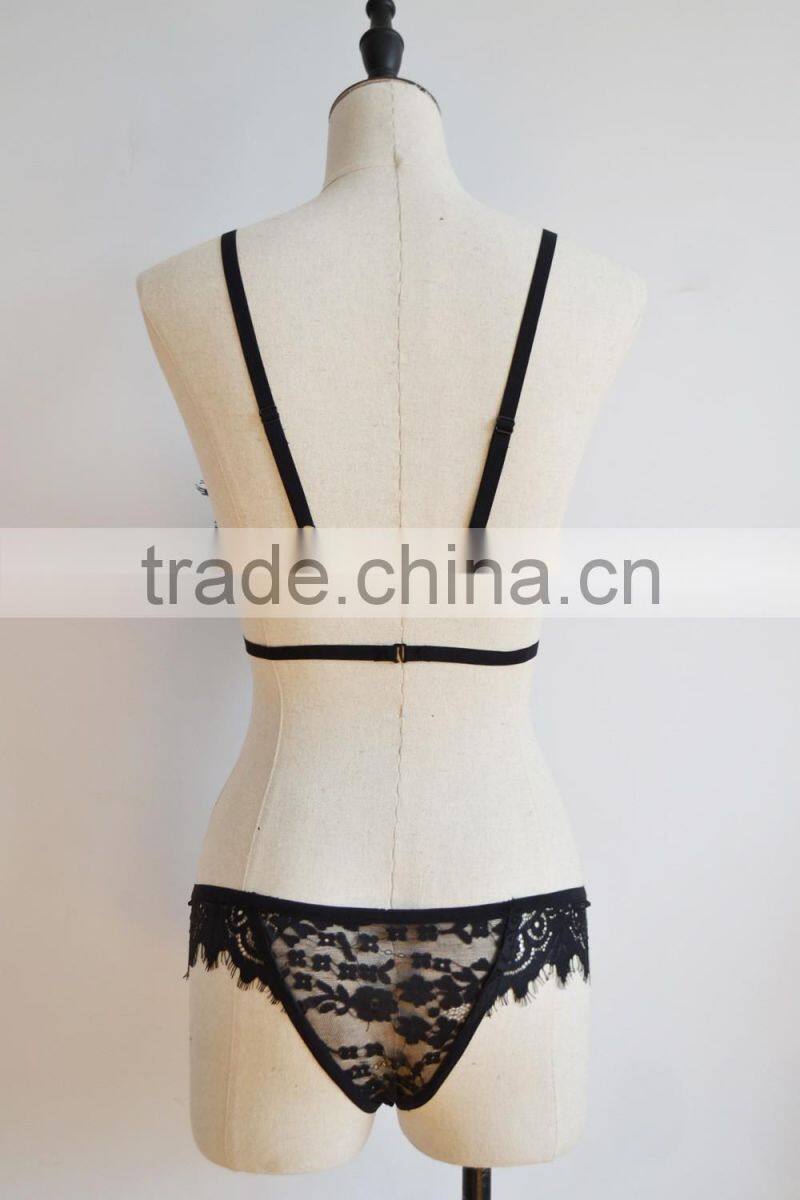 sexy fancy bra panty set fashion underwear bra panty set black sexy bra and panty new design for women