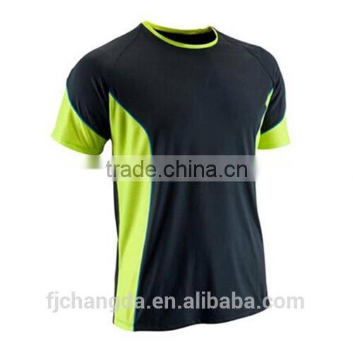 Free design round neck t shirt 180gsm cheap price