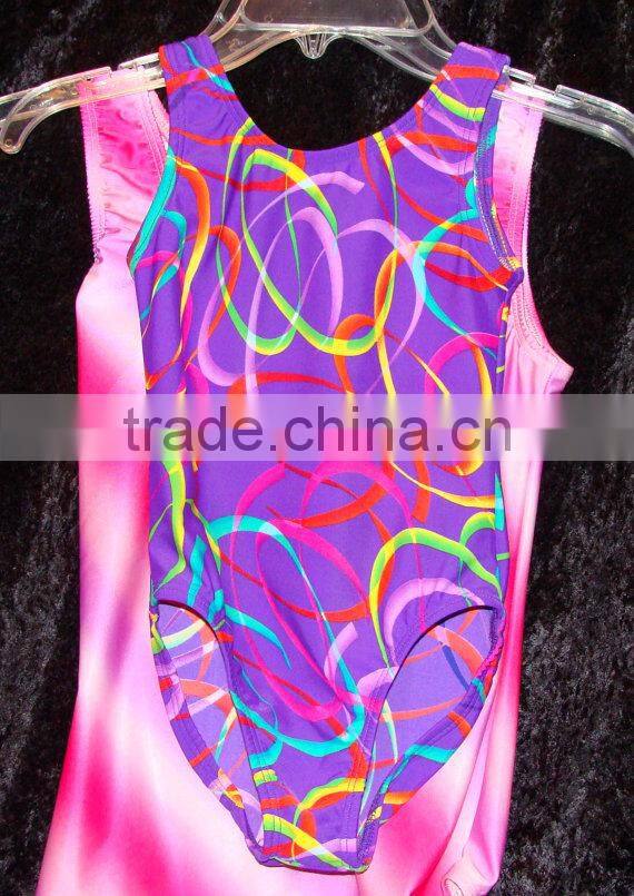 rainbow Colorful Gymnastics ballet leotards babies, toddlers, Girls