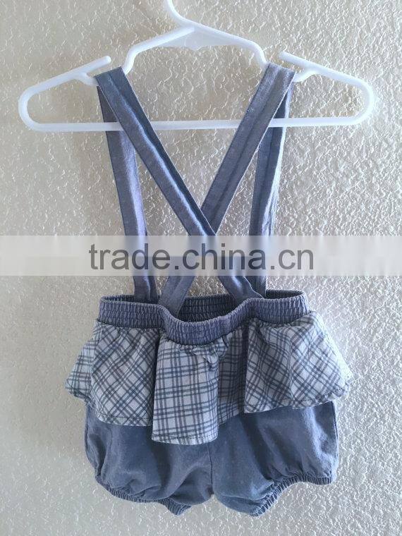 Baby suspenders bloomer infant toddler clothes wholesale yiwu factory