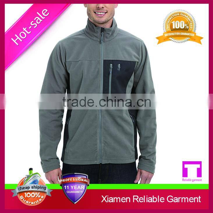 100% Polyester Fleece Jacket perfect for hiking and backpacking