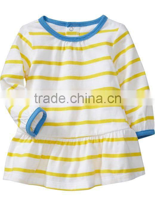 LITTLE GIRLS RUFFLED DRESS IN CHARCOAL MELANGE