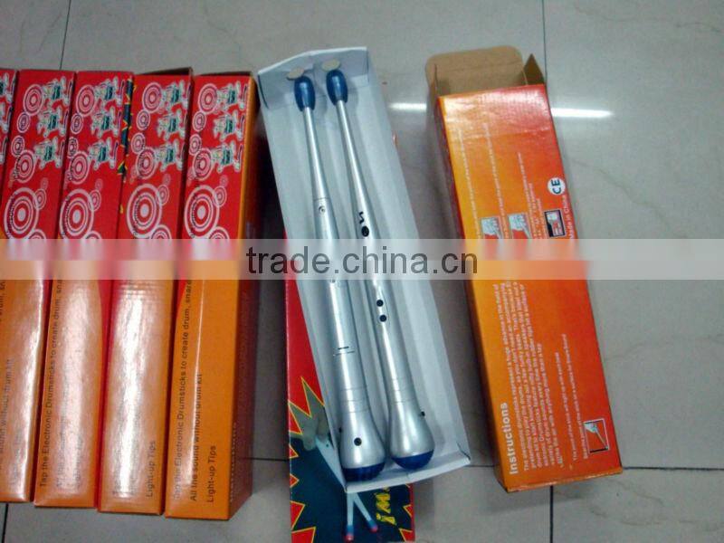 one set Rhythm Sticks Electronic Drum Sticks Air drumstick Novelty toy personal Gift
