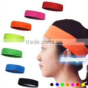 Custom Lycra Headband - Sports Fitness Active Casual etc. Headband - High Quality Nylon Stretch Headband - Accept Custom