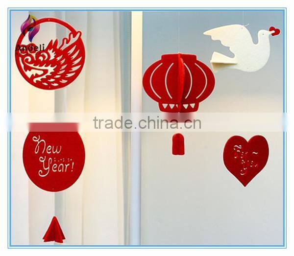 2014 China Supplier wholesale felt hanging wind chime