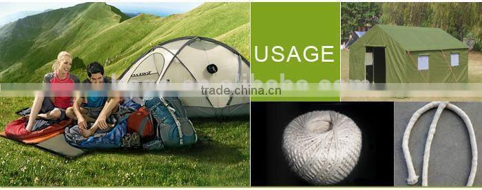 colorful recycled open end weaving warp tent hammock yarn prices supplier China