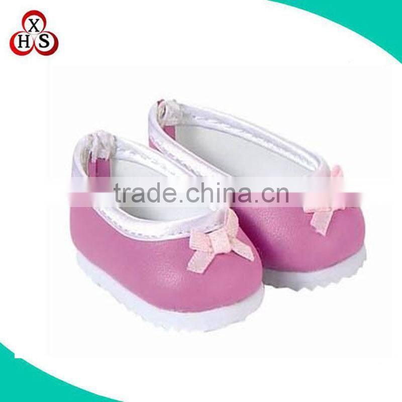 China making doll shoes for 18 inch dolls accessories
