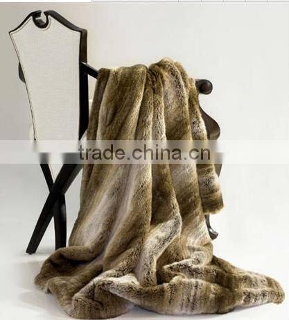 very soft and perfect faux fur throw