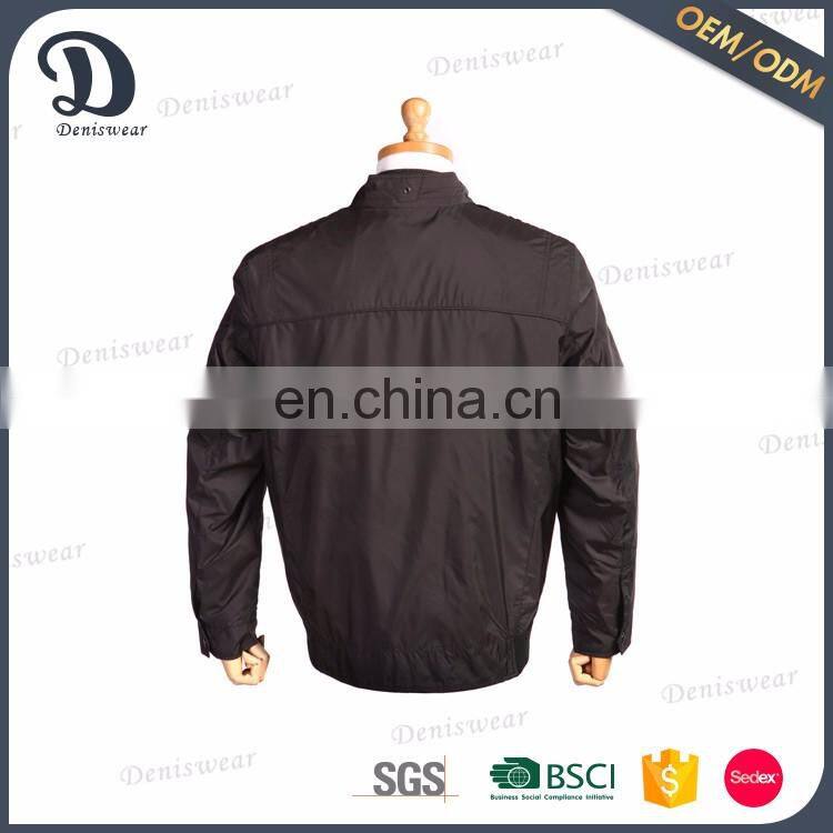 High quality black fashion jackets men jacket