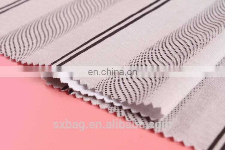 Best selling Shaoxing supplier Polyester knit poly blend fabric