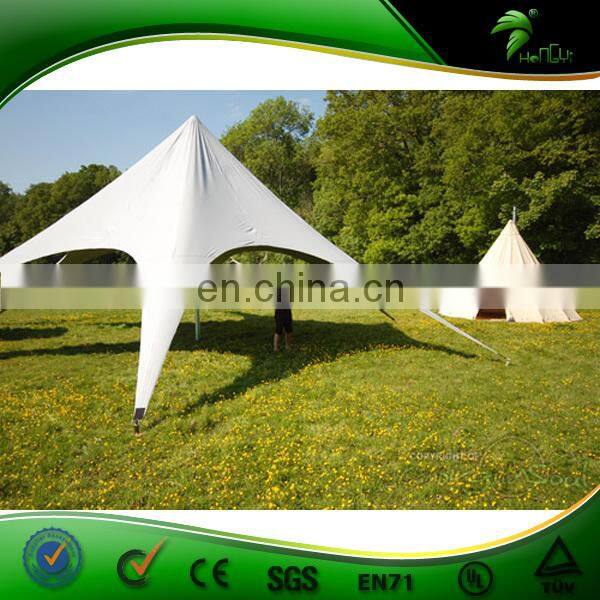 Most Popular Star shade tent for event with OEM printing,cheap factory price star tent