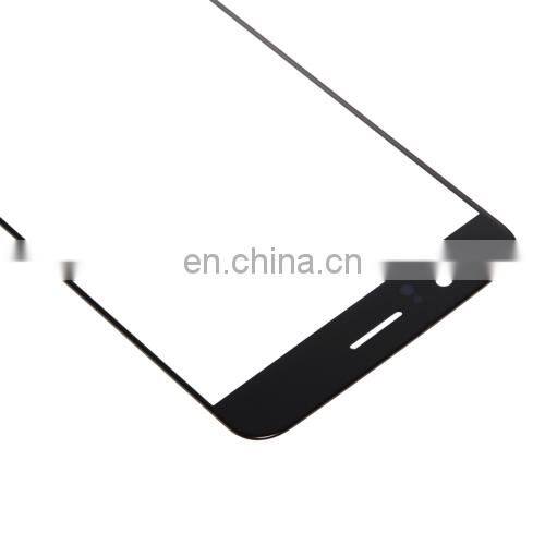 dropshipping High quality iPartsBuy OnePlus 5 Front Screen Outer Glass Lens(Black)