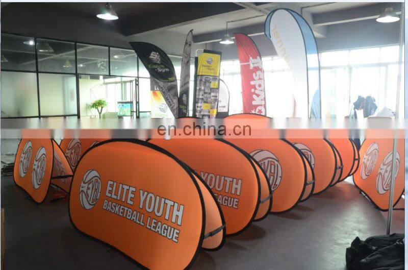 custom made printed a frame banner stand for advertising