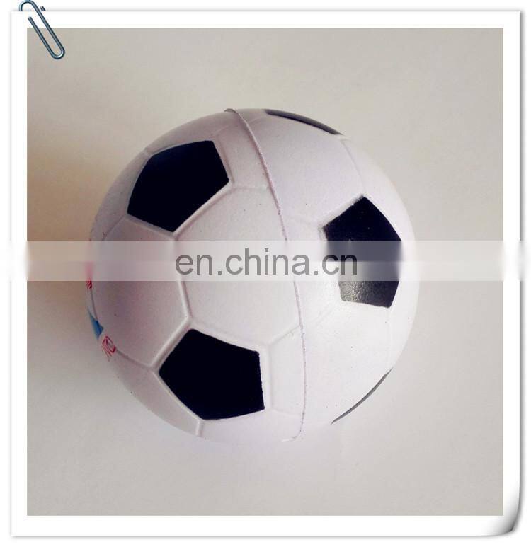 hot sale promotion PU bouncy ball stress PU football toy and gift
