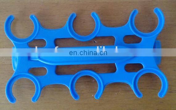 6 pack carry Plastic bottle handle for water juice bottle