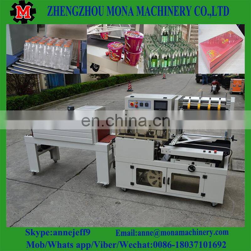 Plastic Film Shrink Packing Machine For Beverage Bottle/wrap packaging machine