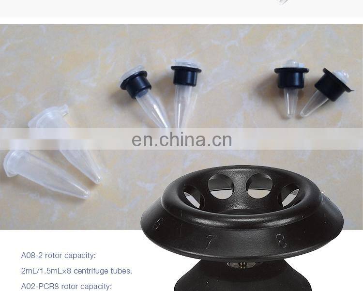 high quality control platelet rich plasma mini centrifuge