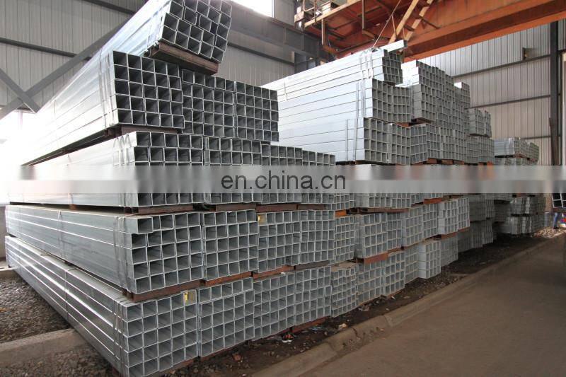 Price suppliers of Galvanized Square Tube /4x4 galvanized square metal fence posts / Galvanized steel sign post