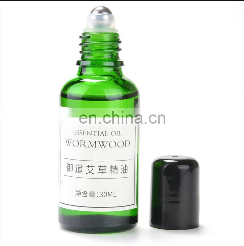 Factory wholesale moxa leaf essential oil nature mugwort oil with high quality