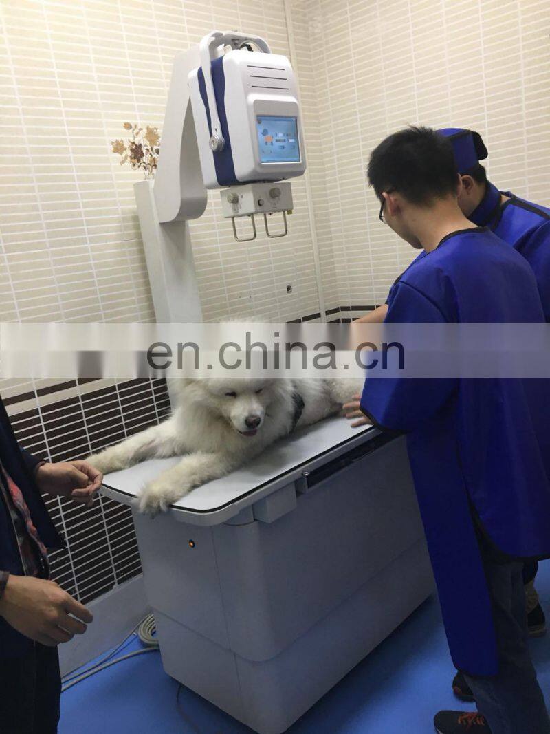 Touch Screen High Quality 5,6KW High Frequency Vet Digital Mobile Portable Veterinary X-ray Machine price/vet x-ray equipment