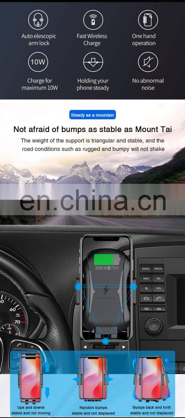 Trending products 2020 new arrivals wholesale universal magnetic wireless charger mobile phone