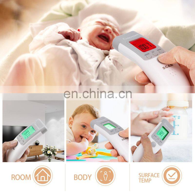 Home Health Care Digital Infrared Gun Non-contact Laser Body Adult Temperatuere Test Forehead Thermometer