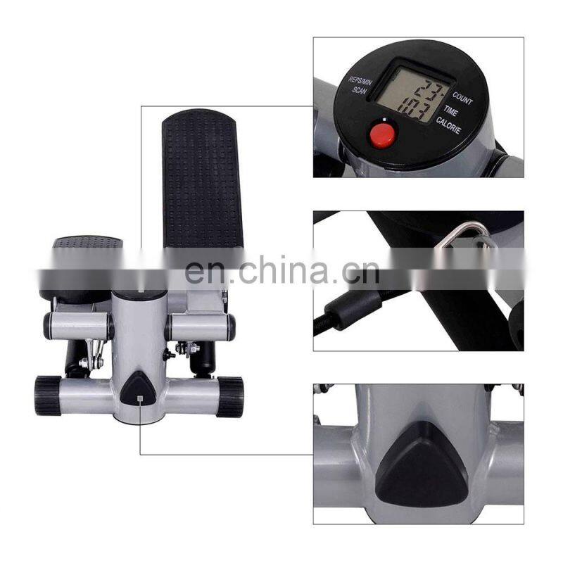 Home Used Leg Exercise Machine Mini Stepper With Pull Cord