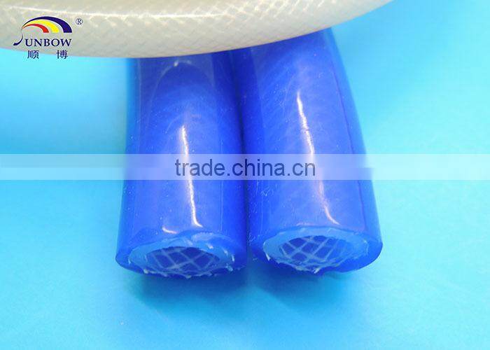 Food Grade Flexible Eco-friendly High Pressure Reinforced Silicone Braided Hose For Machine