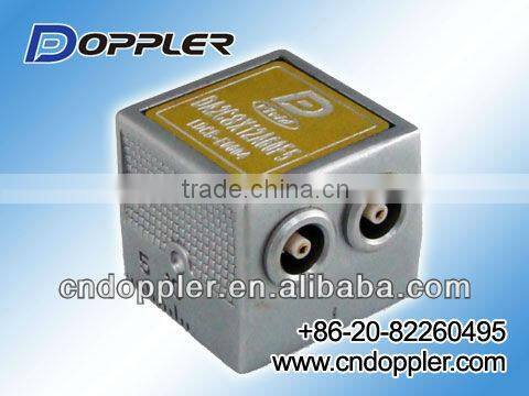 Small parts inspection-Dual crystal transducer and probe