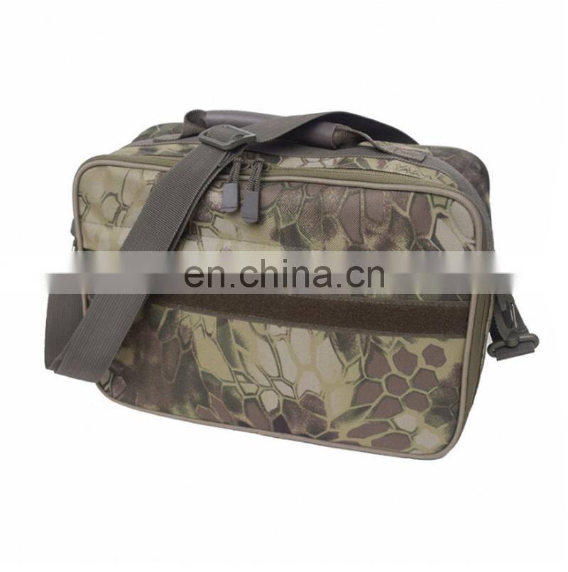 Large capacity Adjustable 6 Compartments Shoulder multi-pocket fishing reel fishing line box Fly Fishing Bag