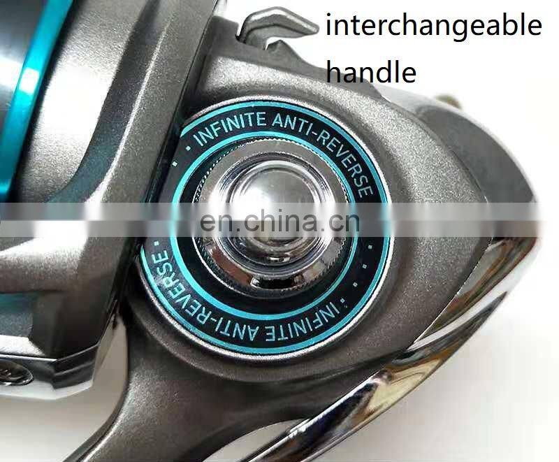 237G Interchangeable CNC Handle Fishing Spinning Reel