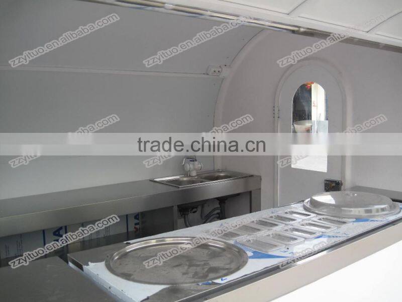 Food Catering Trucks/Fried Ice Cream Machine Food Cart Trailer for Sale/Outdoor Food Cart