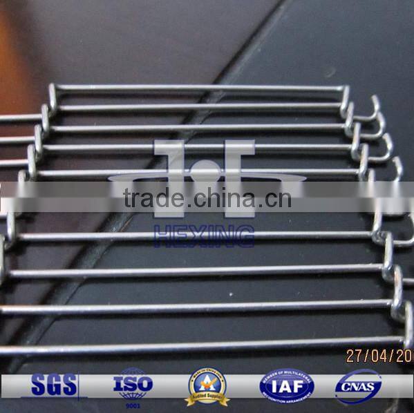 SS304/316L Chocolate enrober Flat Flex Wire Mesh Belts