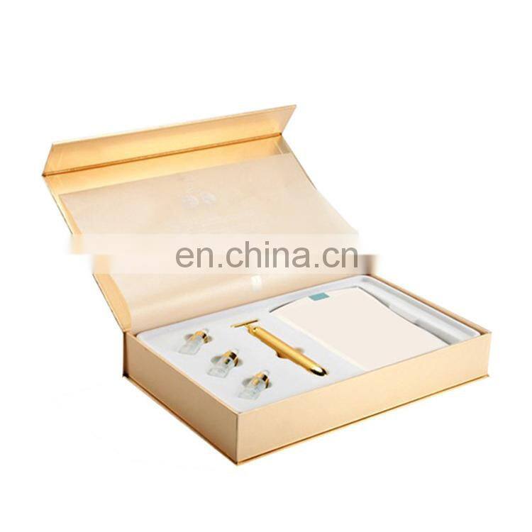 Custom luxury pink magnet retail red eyelash paper packaging box with magnetic lid empty gift boxes