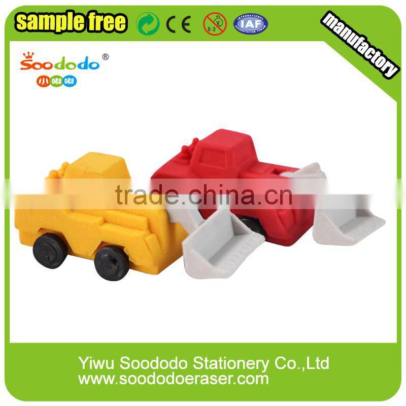 sports car shape eraser