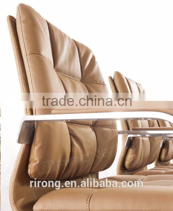 Top grade steel frame executive chair without casters