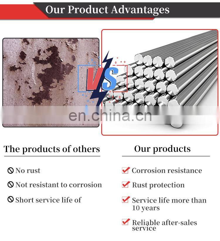 rolling nickel alloy 625 smooth hardened chrome steel rod 8 mm