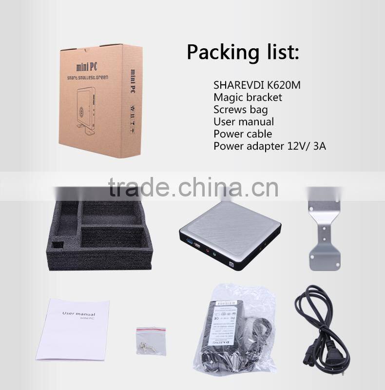 smart&simple college mini itx J1800 2GB RAM 16GB SSD with 4 USB