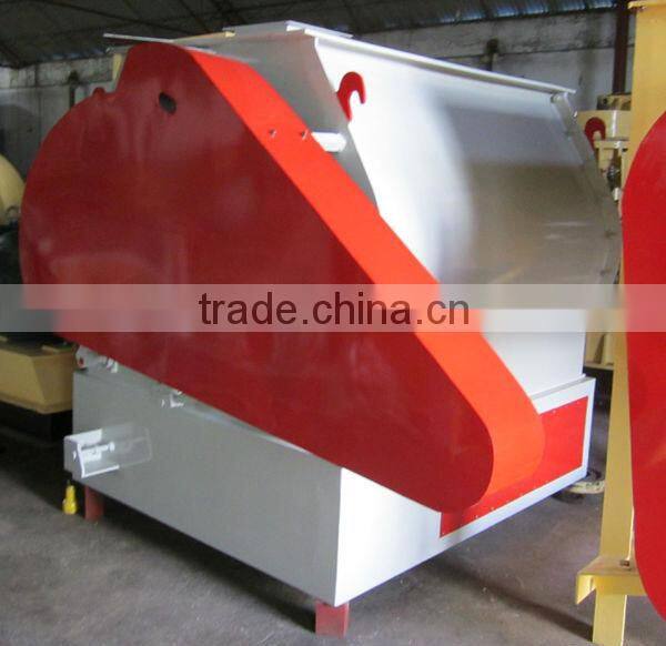 industry fertilizer double shaft paddle mixer