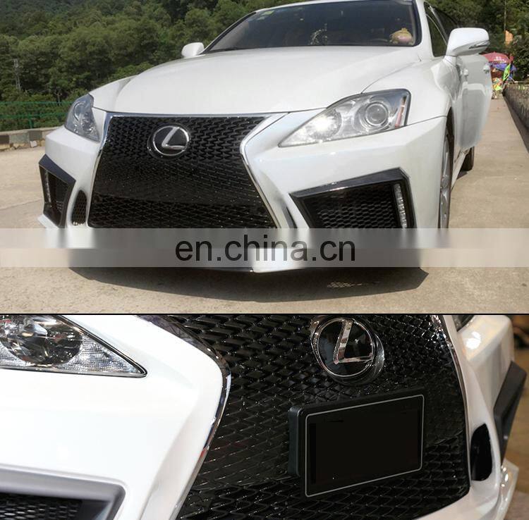 Runde ABS Material Modified V-Vision Style IS300 Body Kit For 2006-2012 Lexus IS250 Front Bumper Rear Bumper Side Skirt Body Kit