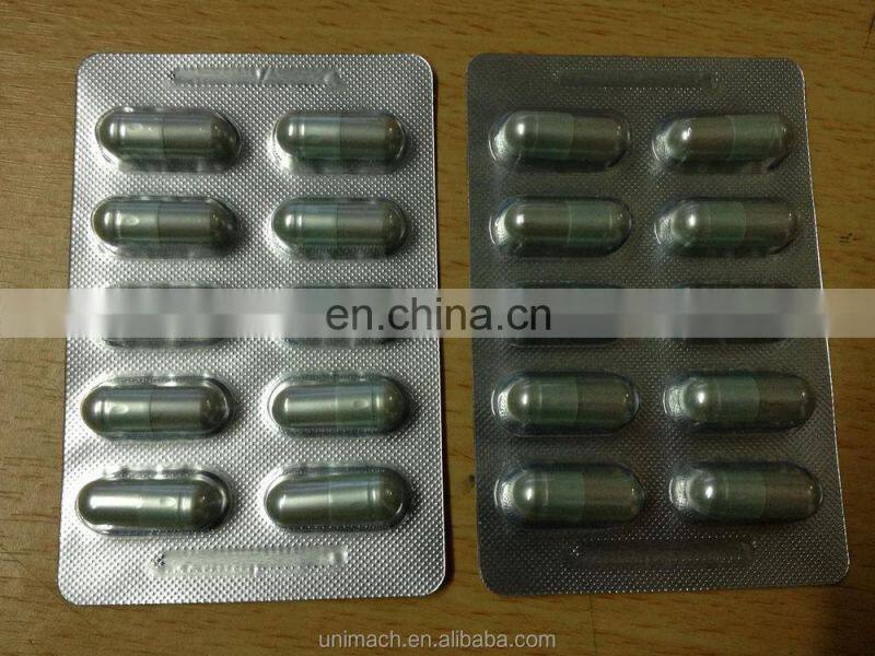 New type DPB-80 Pharmacy Alu PVC Automatic Capsule Tablet liquid Blister Packing Machine