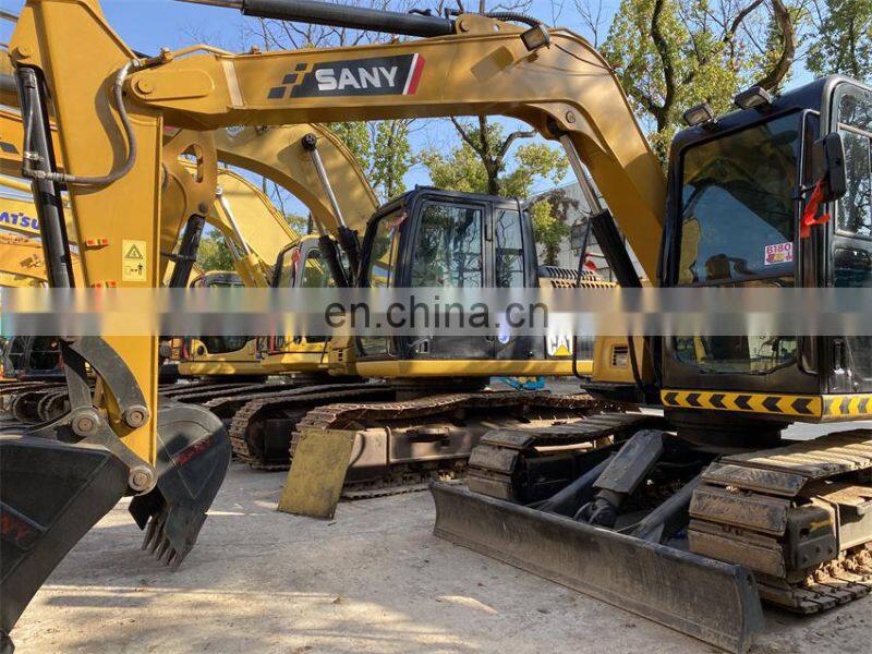 Used Sany SY75 midi digger, Sany 7ton crawler excavator China made SY75