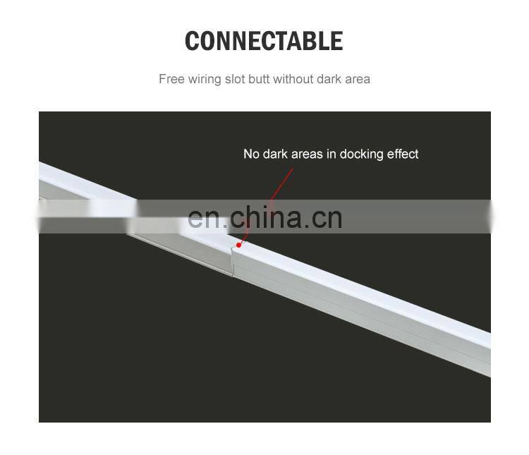 Hot Sale Smd Shopping Mall Office Aluminum Ip65 Waterproof 12w 24w Led Linear Lighting