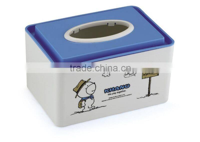 plastic napkin dispenser napkin holder tissue box/tissue holder