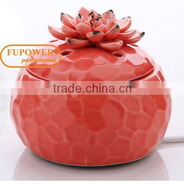 Super beautiful Chinese Craftmanship ceramic ELECTRIC AROMATHERAPY ESSENTIAL OIL BURNER/DIFFUSER