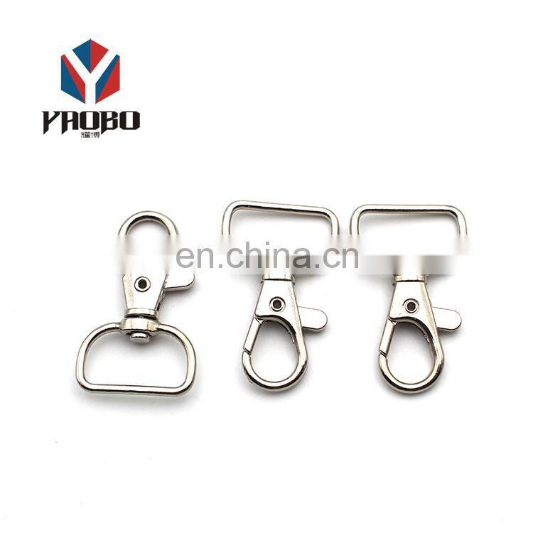 Various Styles Carabiner Swivel Snap Hook Metal With Semicircle