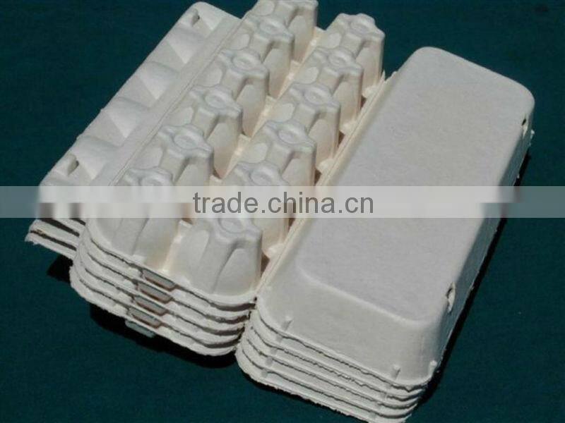 recyled eco-friendly molded pulp egg trays for sale