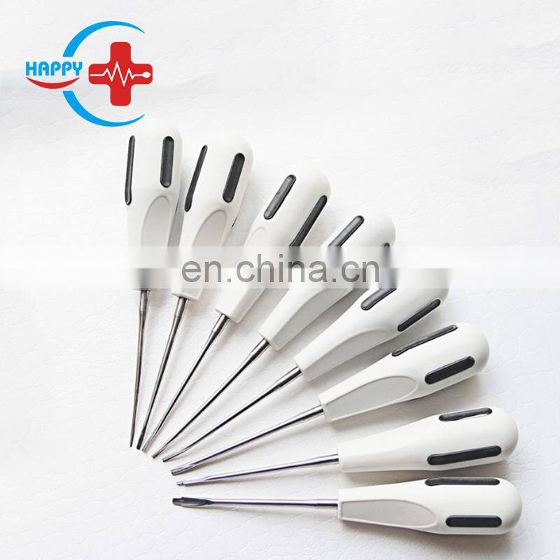 HC-L032 Dental extracting instrument stainless steel surgical tooth extraction elevators set
