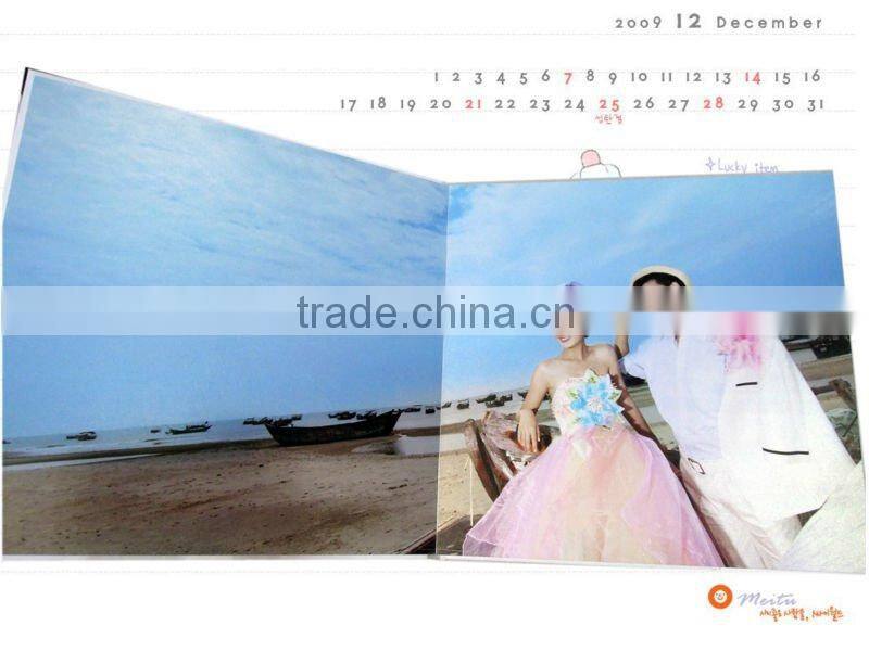 Printing hardcover photo book, digital book printing